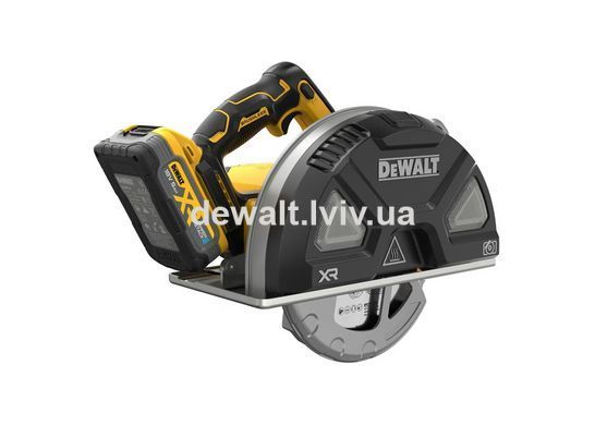 Пила дисковая по металлу аккумуляторная DeWALT DCS383H2
