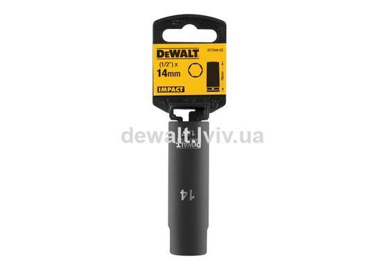Головка торцева ударна довга IMPACT DeWALT DT7548