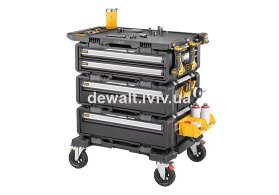 Рабочая станция 5 в 1 (комплект ящиков на тележке) TOUGHSYSTEM 2.0 DXL DeWALT DWST60510-1