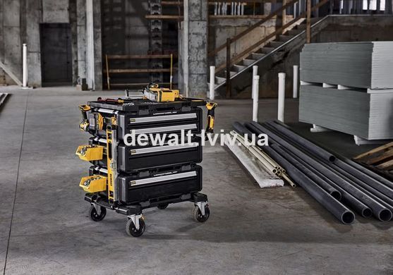 Рабочая станция 5 в 1 (комплект ящиков на тележке) TOUGHSYSTEM 2.0 DXL DeWALT DWST60510-1