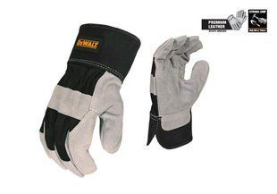 Рукавички універсальні, з шкіряною долонью та пальцями DeWALT DPG41L