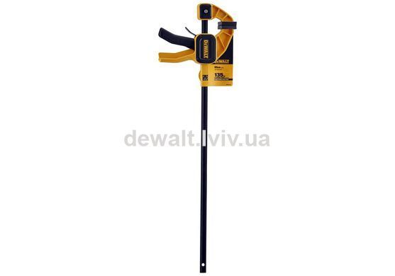 Струбцина L триггерна з максимальним зусиллям стиснення 135 кг DeWALT DWHT0-83194