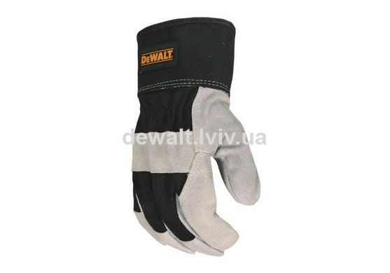 Рукавички універсальні, з шкіряною долонью та пальцями DeWALT DPG41L