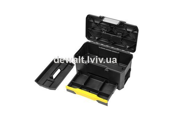 Ящик пластиковый с выдвижной секцией, размеры 481х279х287 мм STANLEY 1-70-316