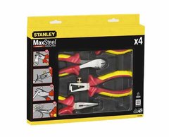 Набір з чотирьох шарнірно-губцевих інструментів для електрика MAXSTEEL VDE 1000V STANLEY 4-84-489