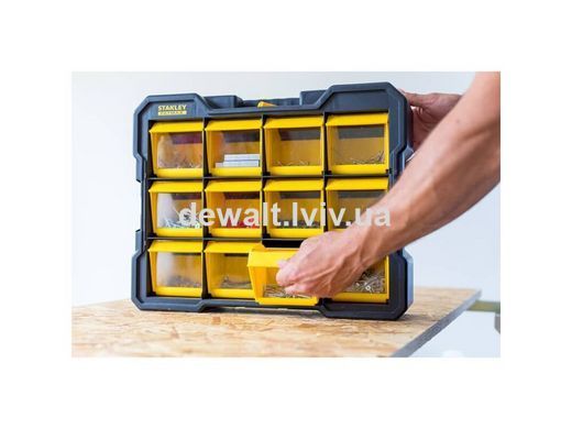 ОрганайзерFATMAX&reg; профессиональный с двенадцатью съемными отделениями STANLEY FMST81077-1