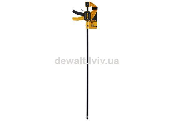 Струбцина L триггерна з максимальним зусиллям стиснення 135 кг DeWALT DWHT0-83195