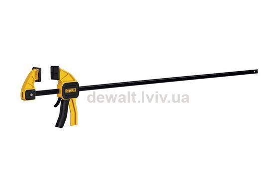 Струбцина L триггерна з максимальним зусиллям стиснення 135 кг DeWALT DWHT0-83195