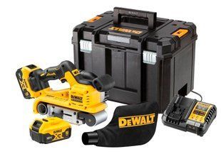 Шлифмашина ленточная аккумуляторная DCW220