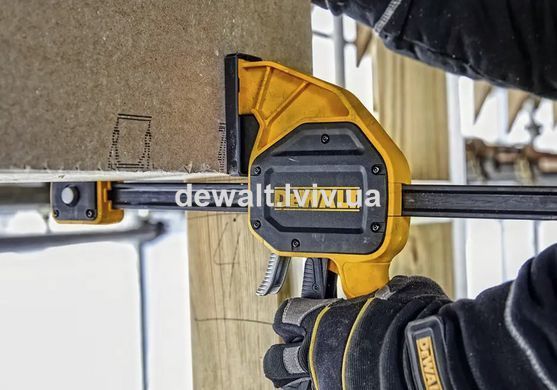 Струбцина XL триггерная з максимальним зусиллям стиснення 270 кг DeWALT DWHT0-83185
