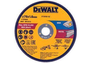 Набір кругів відрізних DeWALT DT20592