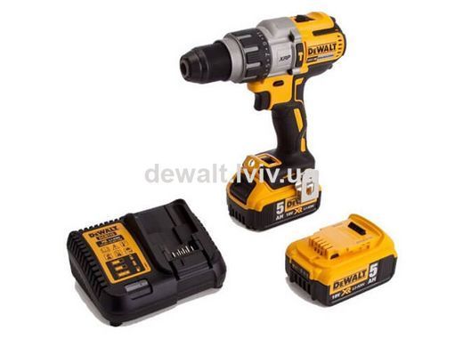 Дрель-шуруповерт с ударом аккумуляторная DeWALT DCD996