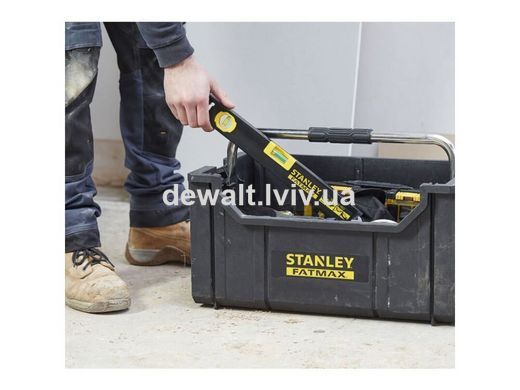Уровень FatMax WATERFIT CLASSIC PRO алюминиевый длиной 400 мм с тремя капсулами STANLEY FMHT42553-1