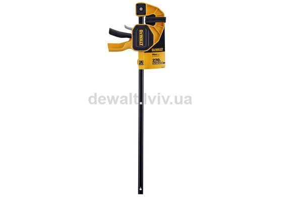 Струбцина XL триггерна з максимальним зусиллям стиснення 270 кг DeWALT DWHT0-83186