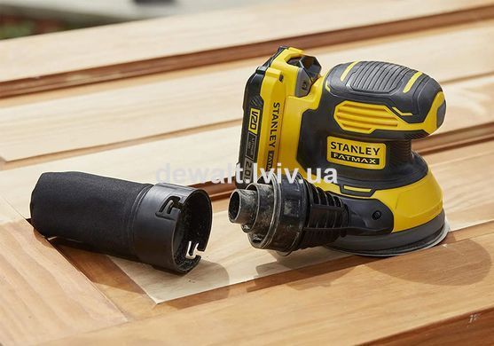 Шлифмашина эксцентриковая аккумуляторная бесщёточная STANLEY FATMAX SFMCW220B