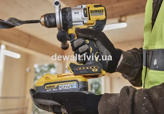 Дриль-шурупокрут з ударом акумуляторний DeWALT DCD1007