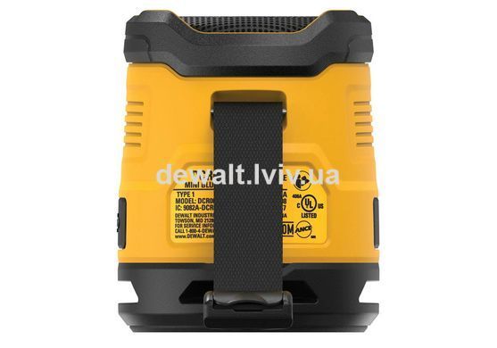Колонка портативна акумуляторна Bluetooth DeWALT DCR009