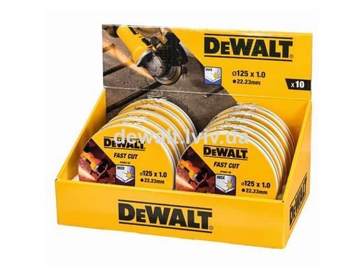 Набір кругів відрізних DeWALT DT3507