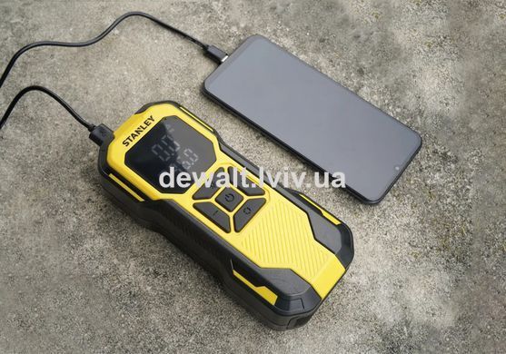 Компресор автомобільний-павербанк STANLEY SXIF0101