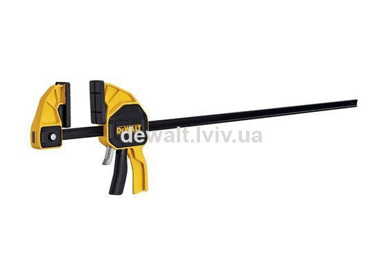 Струбцина XL триггерна з максимальним зусиллям стиснення 270 кг DeWALT DWHT0-83187
