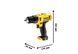 Дрель-шуруповерт аккумуляторная DeWALT DCD710