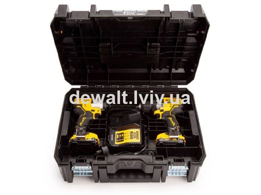 Набор из 2-х инструментов аккумуляторных DeWALT DCK2110L2T