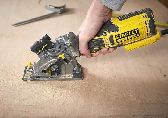 Пила циркулярная компактная сетевая STANLEY FATMAX FME380K