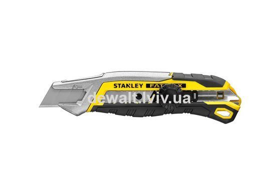 Нож FatMax Integrated Snap Knife длиной 165 мм с лезвием шириной 18 мм с отламывающимися сегментами STANLEY FMHT10592-0