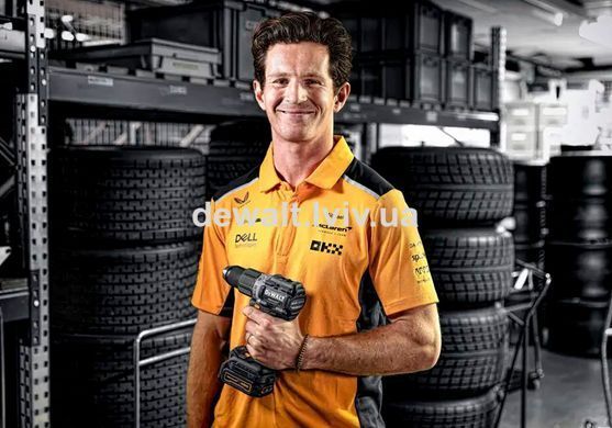 Дрель-шуруповёрт аккумуляторная McLaren F1 TEAM LIMITED EDITION DeWALT DCD85ME2GT