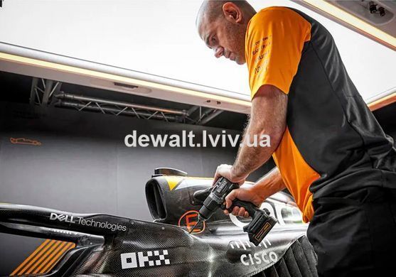Дрель-шуруповёрт аккумуляторная McLaren F1 TEAM LIMITED EDITION DeWALT DCD85ME2GT