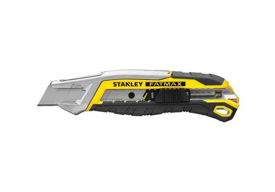 Ніж FatMax Integrated Snap Knife довжиною 165 мм з лезом шириною 18 мм з сегментами, що відламуються STANLEY FMHT10594-0