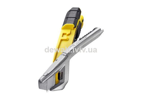 Нож FatMax Integrated Snap Knife длиной 165 мм с лезвием шириной 18 мм с отламывающимися сегментами STANLEY FMHT10594-0