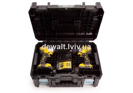 Набор из 2-х инструментов аккумуляторных DeWALT DCK2110L2T