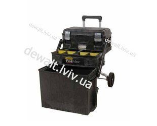 Ящик профессиональный FatMax Mobile Work Station Cantilever, размеры 549x733x413мм,с колесами STANLEY 1-94-210