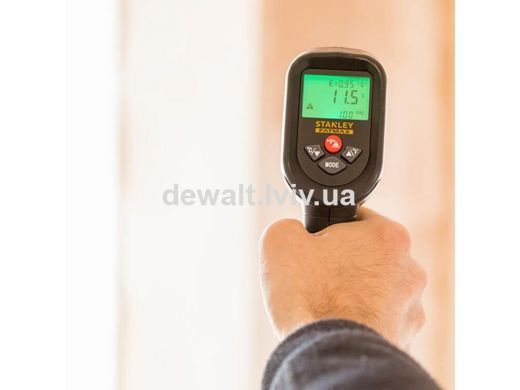 Термометр инфракрасный, диапазон измерения температур от -50 &deg; до + 1350 &deg;С STANLEY FMHT0-77422