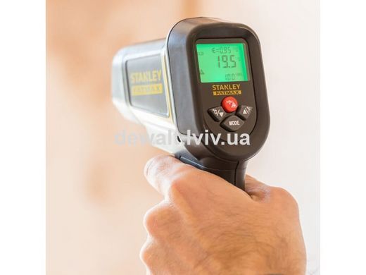 Термометр инфракрасный, диапазон измерения температур от -50 &deg; до + 1350 &deg;С STANLEY FMHT0-77422