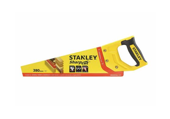 Ножовка SHARPCUT ™ длиной 380 мм для поперечного и продольного реза STANLEY STHT20366-1