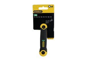 Набір ключів торцевих TORX, складних, 8 шт STANLEY 2-69-266