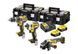 Набір из 3-х інструментів акумуляторних DeWALT DCK384P2T