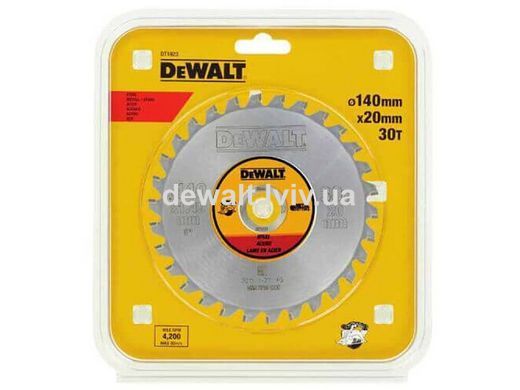 Диск пилковий METAL CUTTING DeWALT DT1923