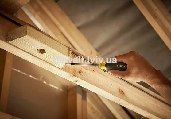 Отвертка Cushion Grip под шлиц Pz3 с длиной жала 150 мм STANLEY 0-64-976