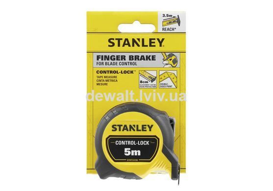 Рулетка измерительная CONTROL-LOCK длиной 5 м, STANLEY STHT37239-3