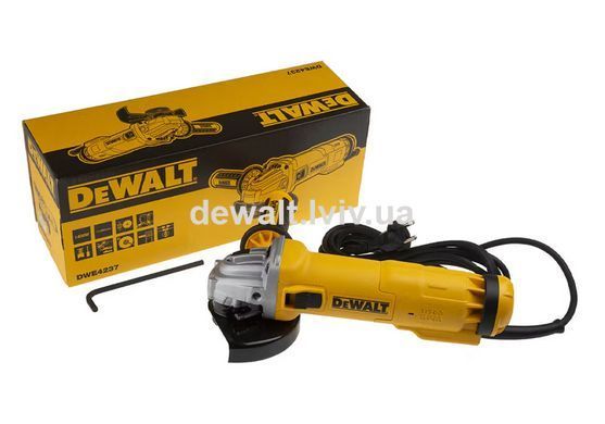 Шліфмашина кутова DeWALT DWE4237