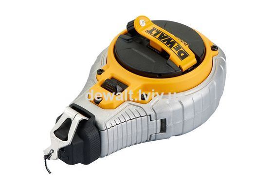 Шнур розмічальний довжиною 30 м в комплекті з крейдяним порошком DeWALT DWHT48335RC-0