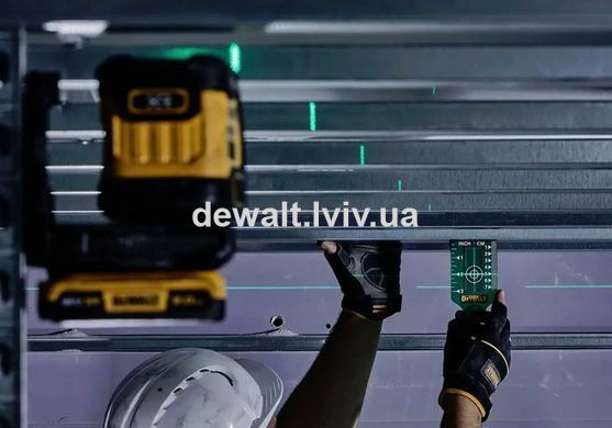 Рівень лазерний лінійний DeWALT DCLE34021