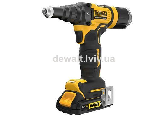 Заклепочник акумуляторний DeWALT DCF403D2GT
