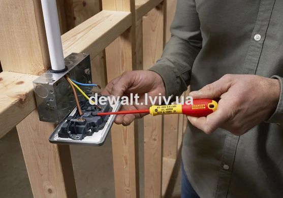Набір з п&rsquo;яти ізольованих викруток для електриків FatMax VDE 1000V STANLEY XTHT0-62692