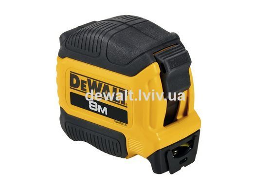 Рулетка вимірювальна TOUGH, 8 м х 28 мм DeWALT DWHT38128-0