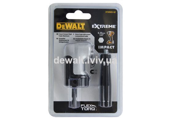 Насадка угловая DeWALT DT20503