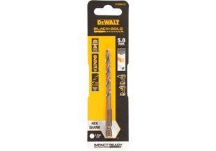 Сверло по металлу EXTREME IMPACT Black & Gold DeWALT DT20606
